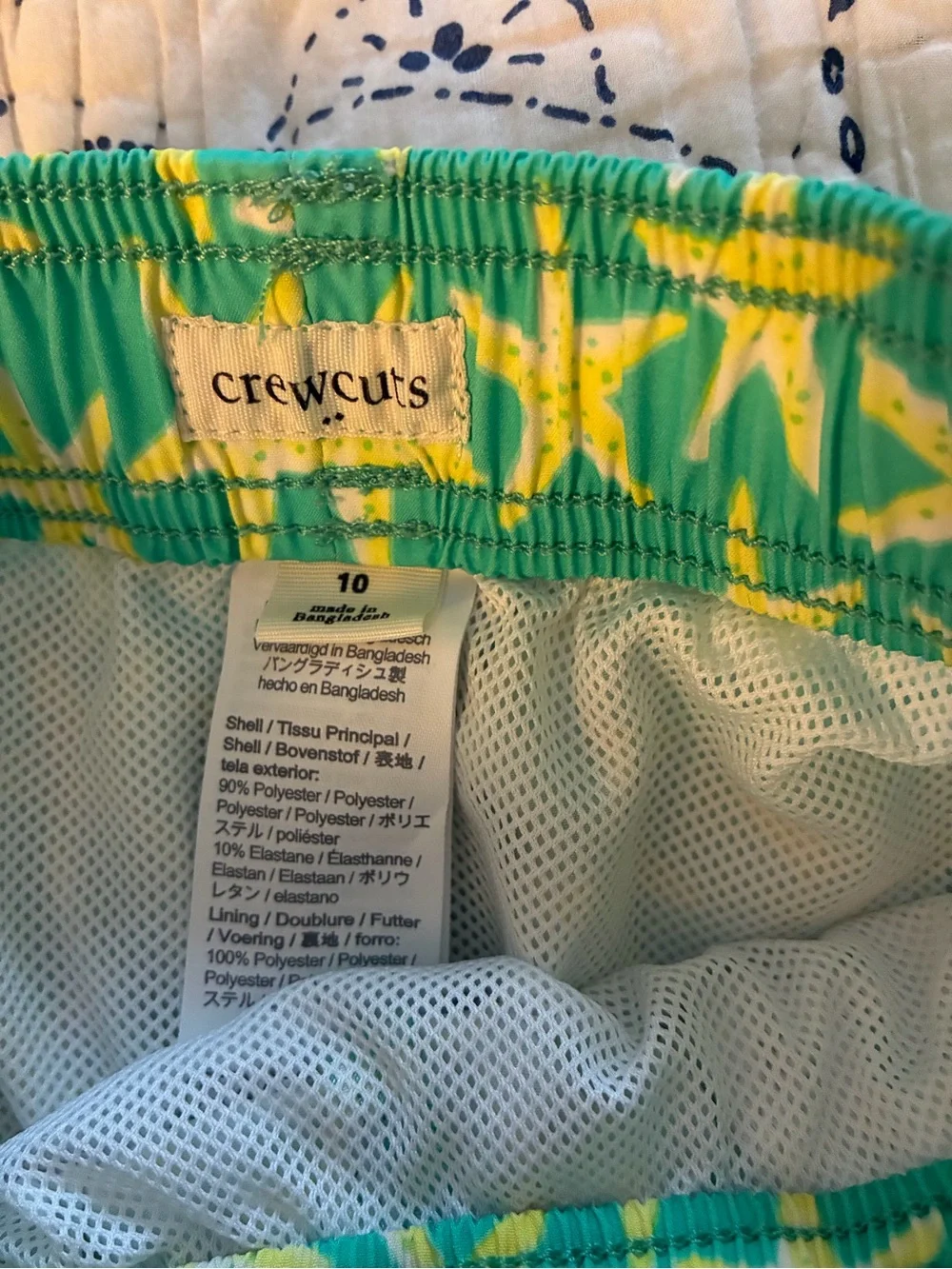 Crewcuts teal swim